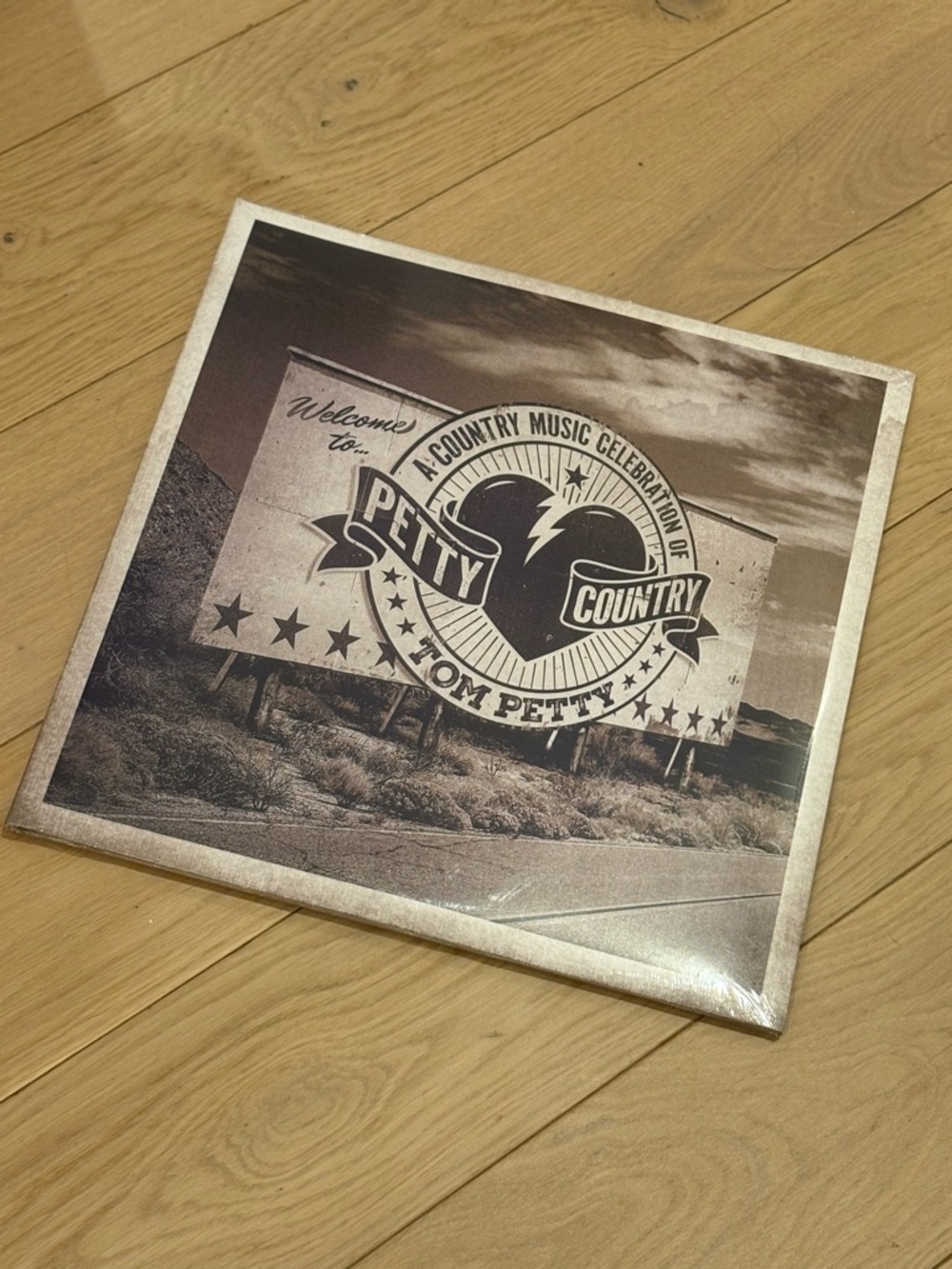 "Petty Country" (Tom Petty) Vinyl Record - Country Music Compilation